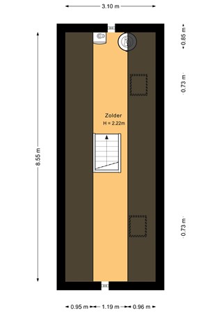 Floorplan - Nieuwemeerdijk 199, 1171 NL Badhoevedorp